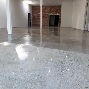 Grit Shine - Another great concrete polishing job underway! - General Contractors Near Me Grit Shine - Another great concrete polishing job underway! - General Contractors Near Me
