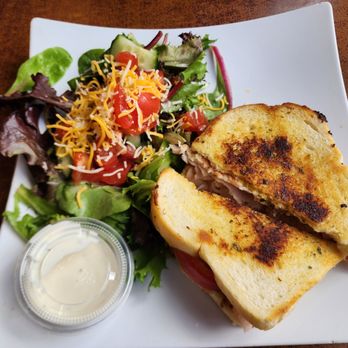 Amy's Grill & Cafe - Turkey Swiss Melt w/a Side Salad for an extra $4.95 - Cafes Near Me - Hayward, California Amy's Grill & Cafe - Turkey Swiss Melt w/a Side Salad for an extra $4.95 - Cafes Near Me - Hayward, California