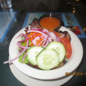 Tognazzini's Dockside - side salad - Seafood Near Me - Morro Bay, California Tognazzini's Dockside - side salad - Seafood Near Me - Morro Bay, California