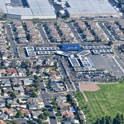 Tom Kitayama Elementary School - As seen from the air