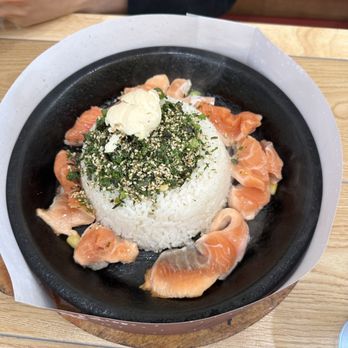 Sizzling Lunch - Furikake salmon - Teppanyaki Near Me - Fremont, California Sizzling Lunch - Furikake salmon - Teppanyaki Near Me - Fremont, California