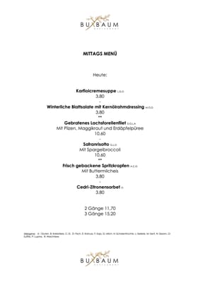 Menu photo 2 Buxbaum Vienna, 9