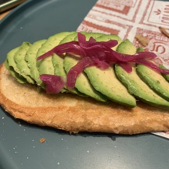 Colada Shop - Avocado tostada - Coffee & Tea Near Me - Washington, DC, District of Columbia