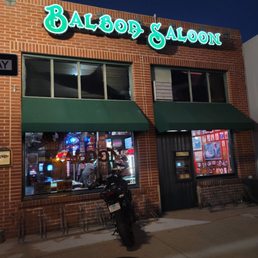 Exterior outside entrance of Balboa Saloon - Newport Beach, California Exterior outside entrance of Balboa Saloon - Newport Beach, California