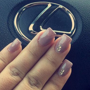 Top 10 Nails & Spa - I love my nails! Acrylic done perfect. My new favorite color Rose BonBon - Nail Salons Near Me - Riverside, California