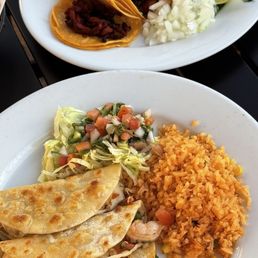 Mini Tacos (Pastor) and Tacos Al Gobernador