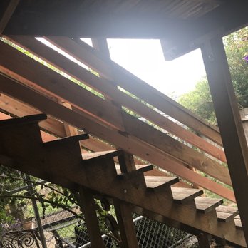 Craftsman Decks - Check those seams.   Great matching and improving the exiting lines and work Alex. - Fences & Gates Near Me - Berkeley, California
