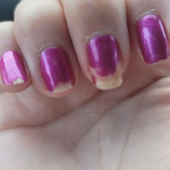 Avalon Nail Bar - After three days of getting a manicure at the place. - Nail Salons Near Me - Long Beach, California