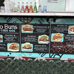Bao menu. Bao menu.