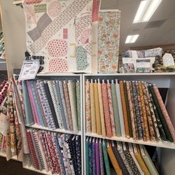 Lots of fabric to choose from.