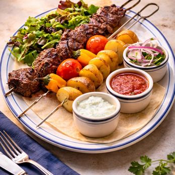 NAR Restaurant - Basdirma beef skewers - Diners Near Me - Mountain View, California