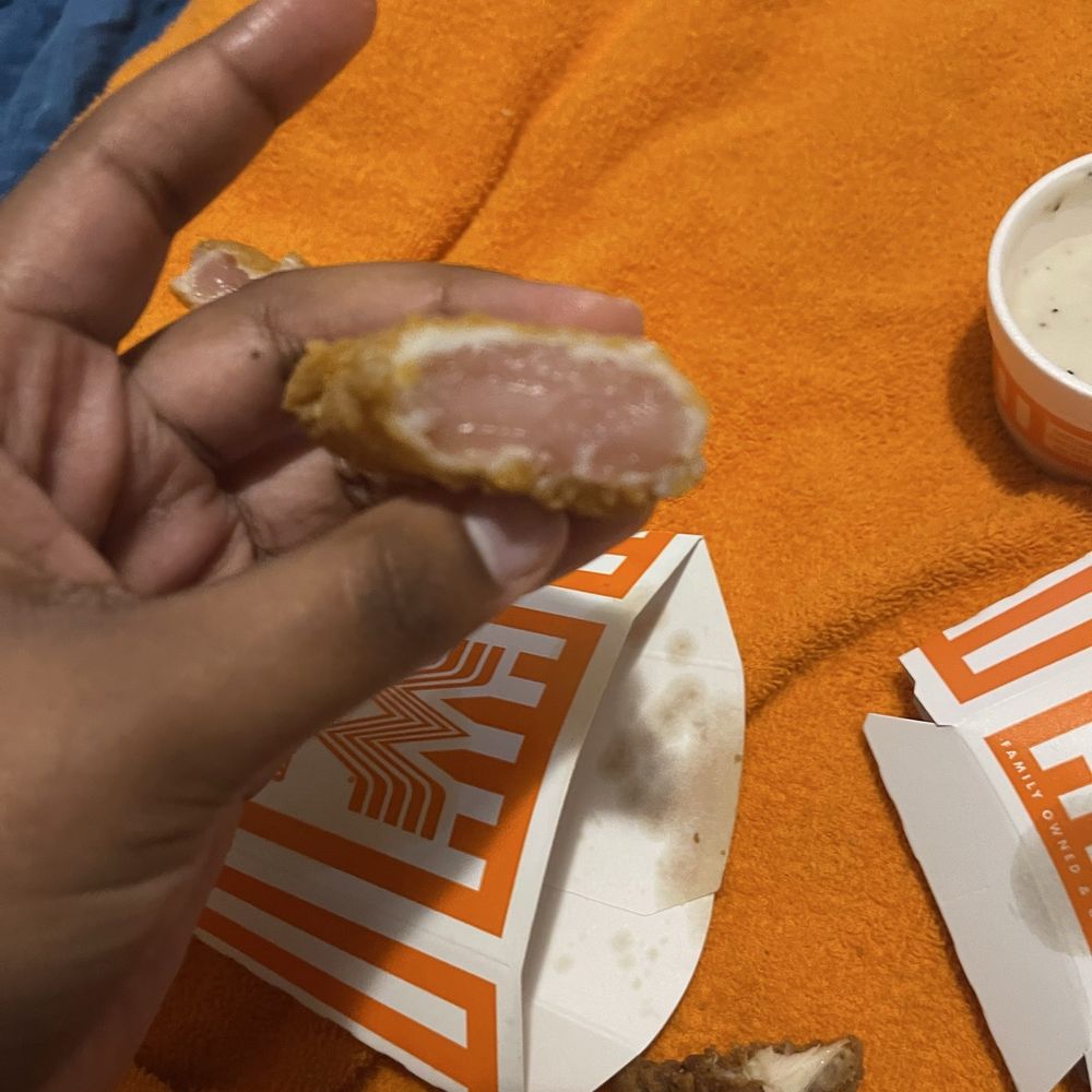 Whataburger - Raw chicken - Burgers Near Me - Houston, Texas