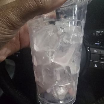 Cafe Au Lait - So much ice! - Coffee & Tea Near Me - Olympia, Washington