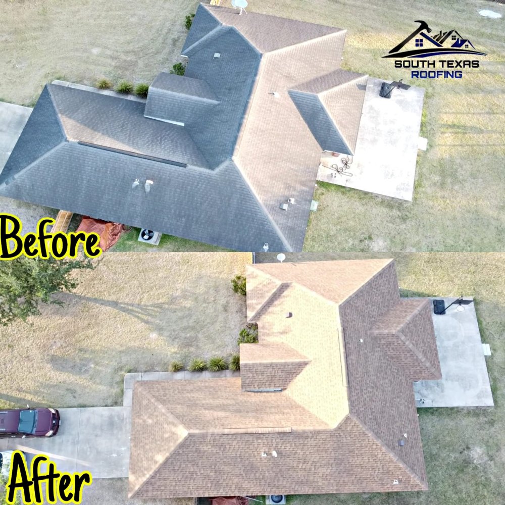 Slide of South Texas Roofing