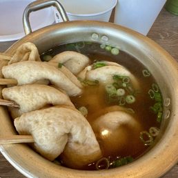 Fishcake soup