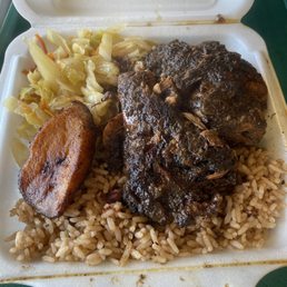 Jerk chicken lunch special Jerk chicken lunch special