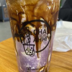 Cha’ahh - Ube Macapuno Crème Brûlée