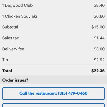 Pita Pit - ETA was 9:35-9:45. It came at 10:01 - Mediterranean Near Me - Syracuse, New York