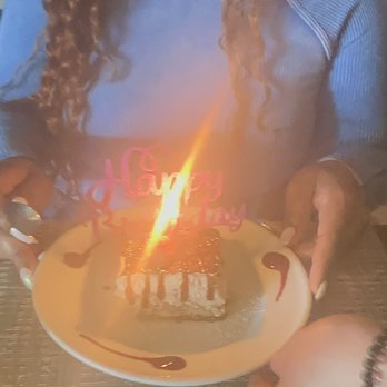 Aged - A happy birthday girl. - Steakhouses Near Me - Forest Hills, New York Aged - A happy birthday girl. - Steakhouses Near Me - Forest Hills, New York