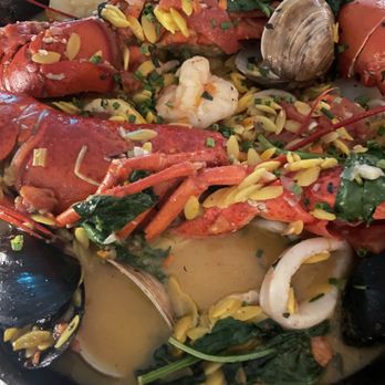 A Fish Called Avalon - Orzo Seafood Paella for Two - Seafood Near Me - Miami Beach, Florida A Fish Called Avalon - Orzo Seafood Paella for Two - Seafood Near Me - Miami Beach, Florida