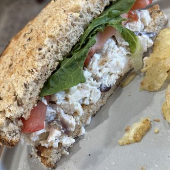 The Bridge Coffee and Community - Chicken salad w/ lettuce & tomato. Hint of grape/Apple very good - Community Service/Non-Profit Near Me - Levittown, Pennsylvania The Bridge Coffee and Community - Chicken salad w/ lettuce & tomato. Hint of grape/Apple very good - Community Service/Non-Profit Near Me - Levittown, Pennsylvania