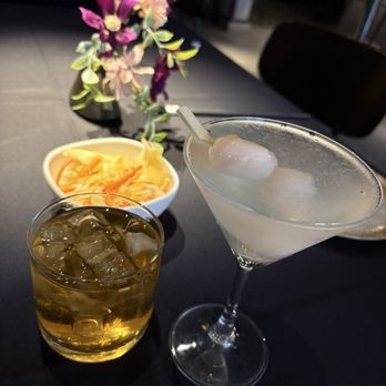 JiangNan -- Philadelphia - Lychee martini and Smokey old fashioned ( old fashioned was sweet and not Smokey ) $9 - Chinese Near Me - Philadelphia, Pennsylvania JiangNan -- Philadelphia - Lychee martini and Smokey old fashioned ( old fashioned was sweet and not Smokey ) $9 - Chinese Near Me - Philadelphia, Pennsylvania