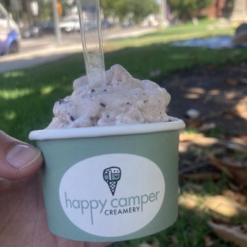 Happy Camper Creamery - Mint chip yummmmm - Ice Cream & Frozen Yogurt Near Me - Redlands, California