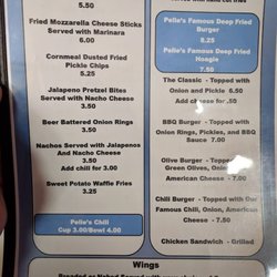 Pelle's Cafe - Menu