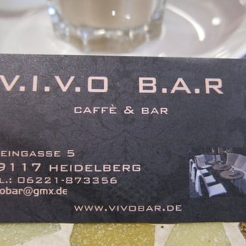 Vivo Bar - Cafes Near Me - Heidelberg, BW