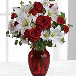 The Flower Box - "Be My Love" bouquet. $58.49