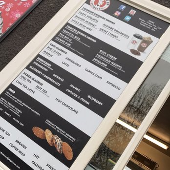 Bottoms Up Espresso - Menu - Coffee & Tea Near Me - Bakersfield, California