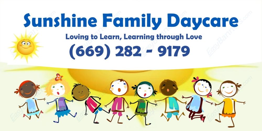 SUNSHINE DAYCARE Updated May 2024 1252 Foxworthy Ave, San Jose