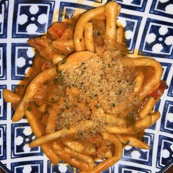 Rezdôra - STROZZAPRETI - tomato sauce from emilia with lobster & chives - Italian Near Me - New York, New York