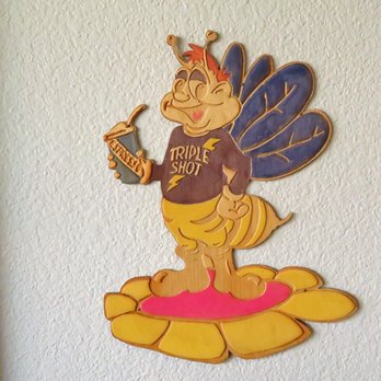 Stingers Coffee - a lady bee holding a drink - Coffee & Tea Near Me - Corpus Christi, Texas Stingers Coffee - a lady bee holding a drink - Coffee & Tea Near Me - Corpus Christi, Texas