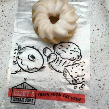 Casey's - a doughnut on a plastic bag - Pizza Near Me - Ankeny, Iowa Casey's - a doughnut on a plastic bag - Pizza Near Me - Ankeny, Iowa