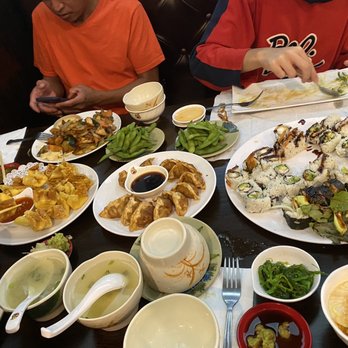 Sushi Queen - Family sushi dinner spread - Japanese Near Me - Sterling, Virginia