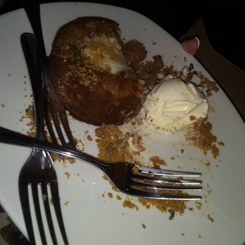 Bonefish Grill - Carrot Lava Cake w/ Vanilla Ice Cream - Seafood Near Me - Rockville Centre, New York