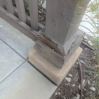 Installed Boar - Porch before - Handyman Near Me