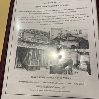 Solly's Grille - The menu and story - Burgers Near Me - Glendale, Wisconsin Solly's Grille - The menu and story - Burgers Near Me - Glendale, Wisconsin