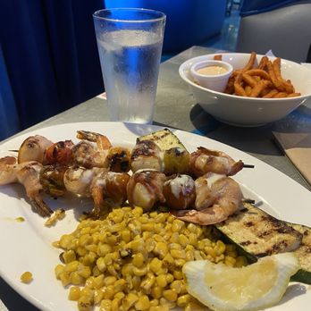 Simply Fish Seafood - Shrimp and scallop bacon wrapped skewers - Fish & Chips Near Me - Costa Mesa, California