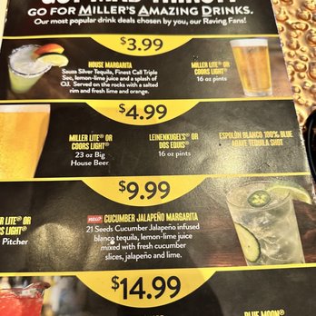 Miller's Ale House - Menu - Sports Bars Near Me - Watchung, New Jersey Miller's Ale House - Menu - Sports Bars Near Me - Watchung, New Jersey