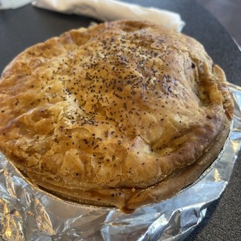 The Kookaburra Coffee - Bacon, egg, and sausage Aussie Pie - yummy! - Coffee & Tea Near Me - Ponte Vedra Beach, Florida
