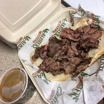 McAlister's Deli - This is what my sandwich actually looked like - Delis Near Me - Greensboro, North Carolina