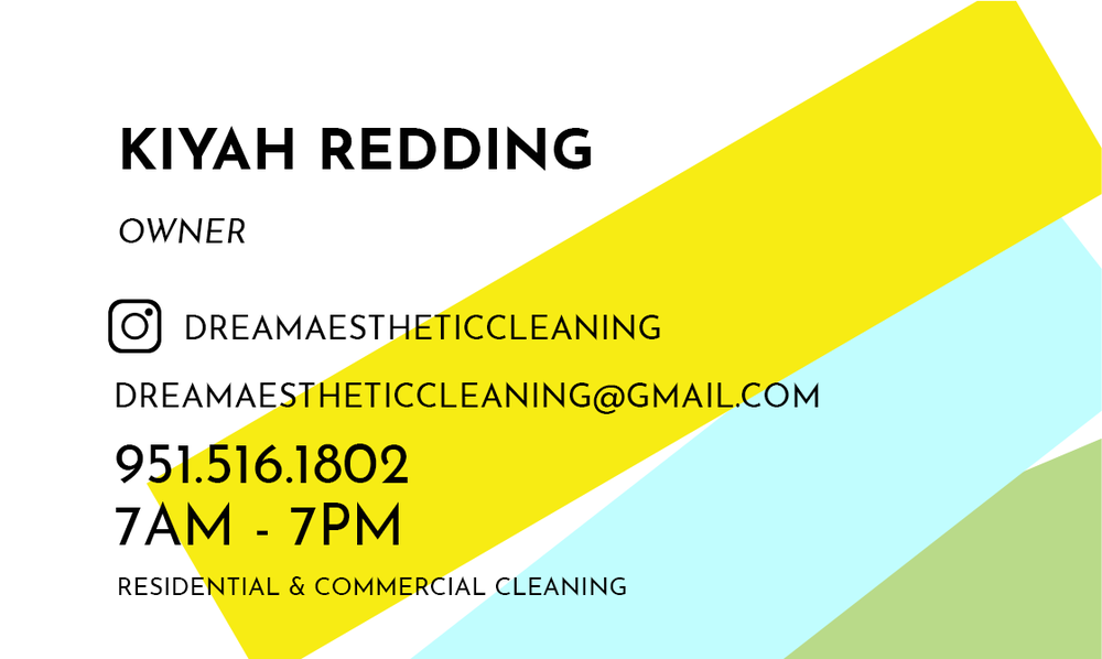 DREAM AESTHETIC CLEANING Murrieta, California Home Cleaning Phone