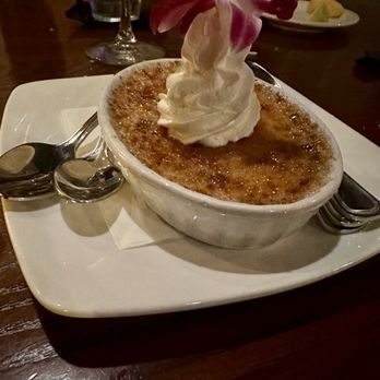 Florida's Fresh Grill - Cream Brûlée - Seafood Near Me - Cocoa Beach, Florida Florida's Fresh Grill - Cream Brûlée - Seafood Near Me - Cocoa Beach, Florida