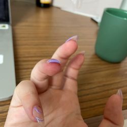 Pro Nails - The cut from filing