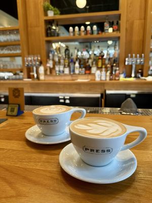 PRESS Coffee Crêpes Cocktails by null