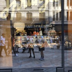 Sprüngli - Their window.