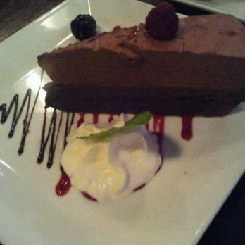 Plate 38 - chocolate mousse cake - New American Near Me - Pasadena, California Plate 38 - chocolate mousse cake - New American Near Me - Pasadena, California
