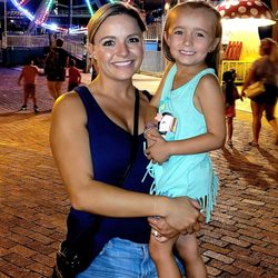 Wonderland Amusement Park - Wonder Wheel at Night